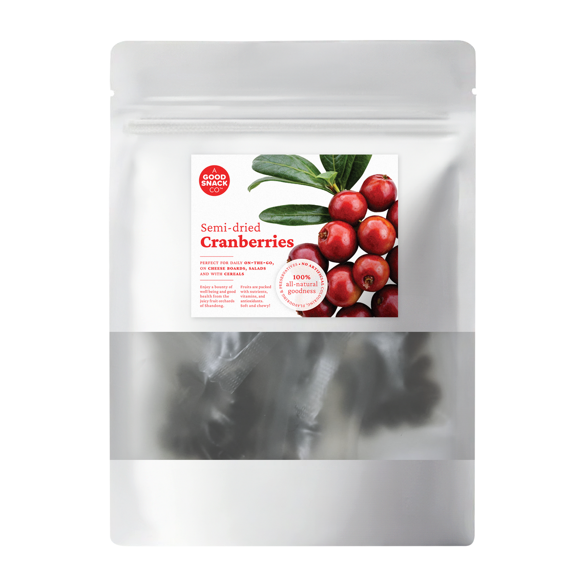 Semidried Cranberries Spa Foods Pte Ltd