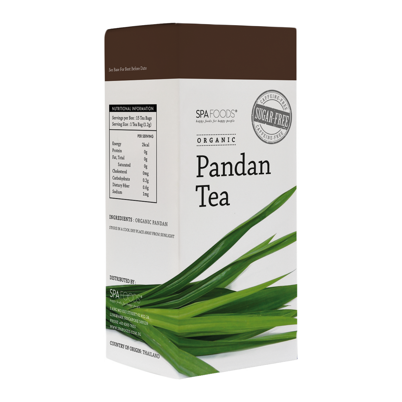 Organic Pandan Tea (Sugar Free)